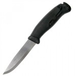Нож Morakniv Companion Spark, с огнивом, нержавеющая сталь, рукоять-TPE, ножны-пластик, чёрный 13567